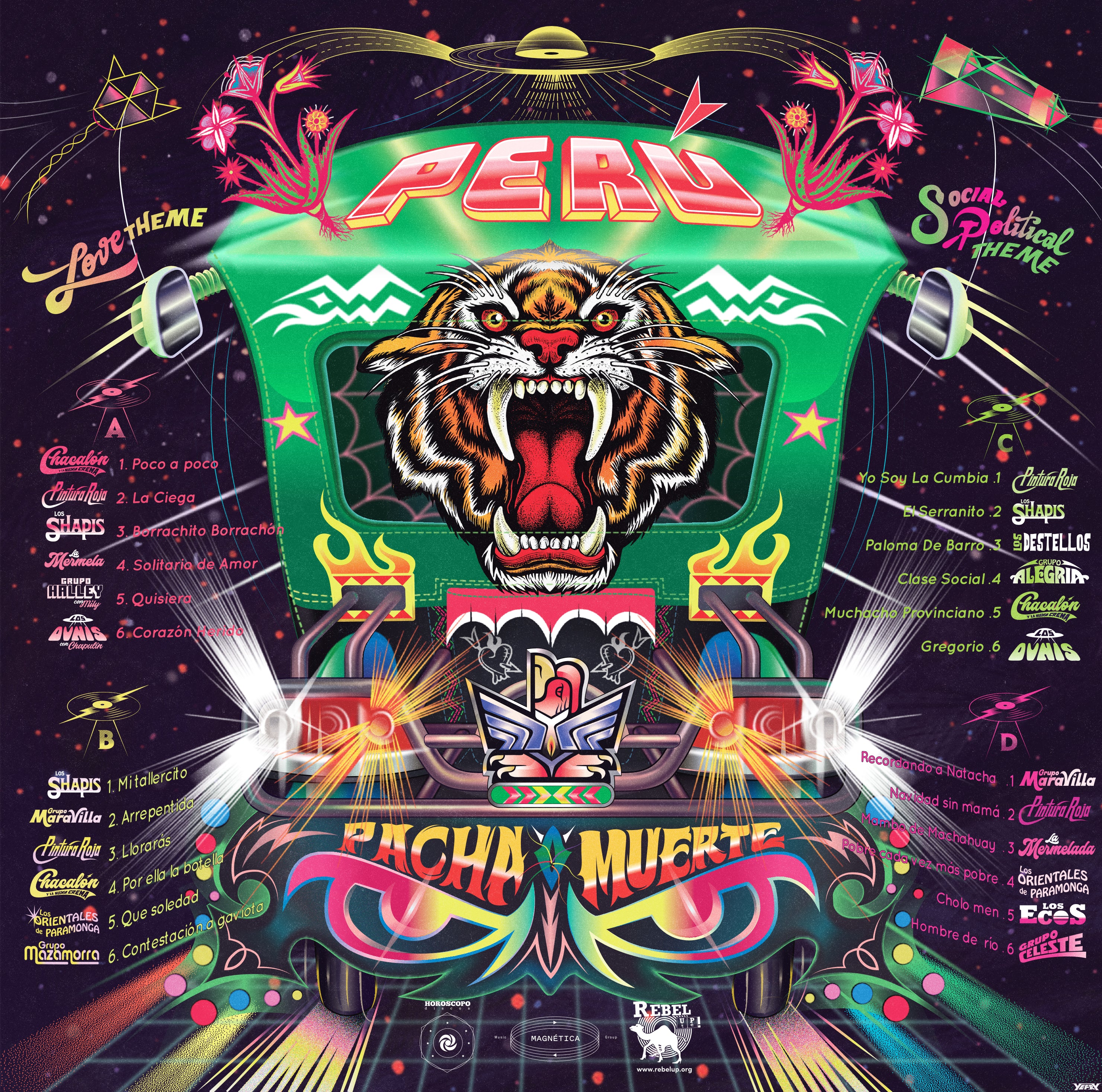 Chicha Popular - Love & Social Political Songs from Discos Horóscopo - 2LP